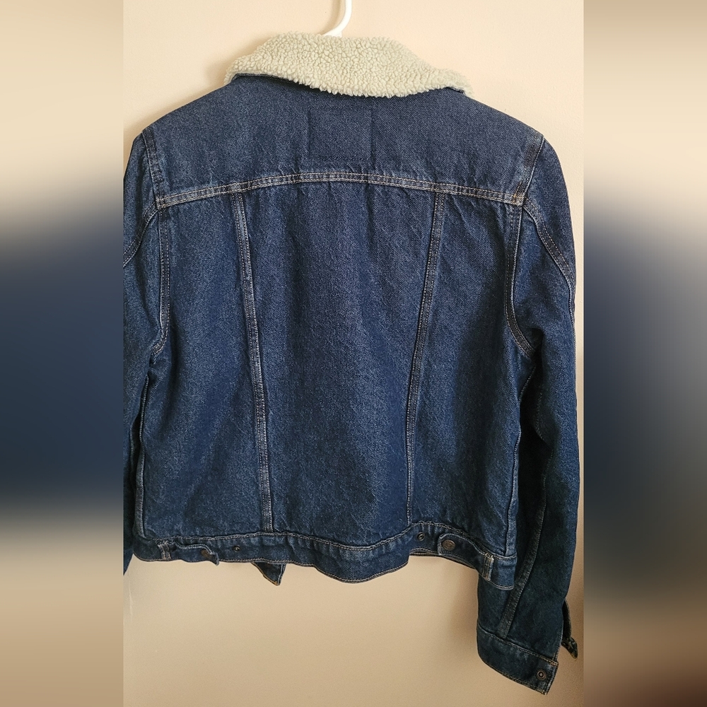 Levi's Blue Denim Jacket for Women - Picture 10 of 13